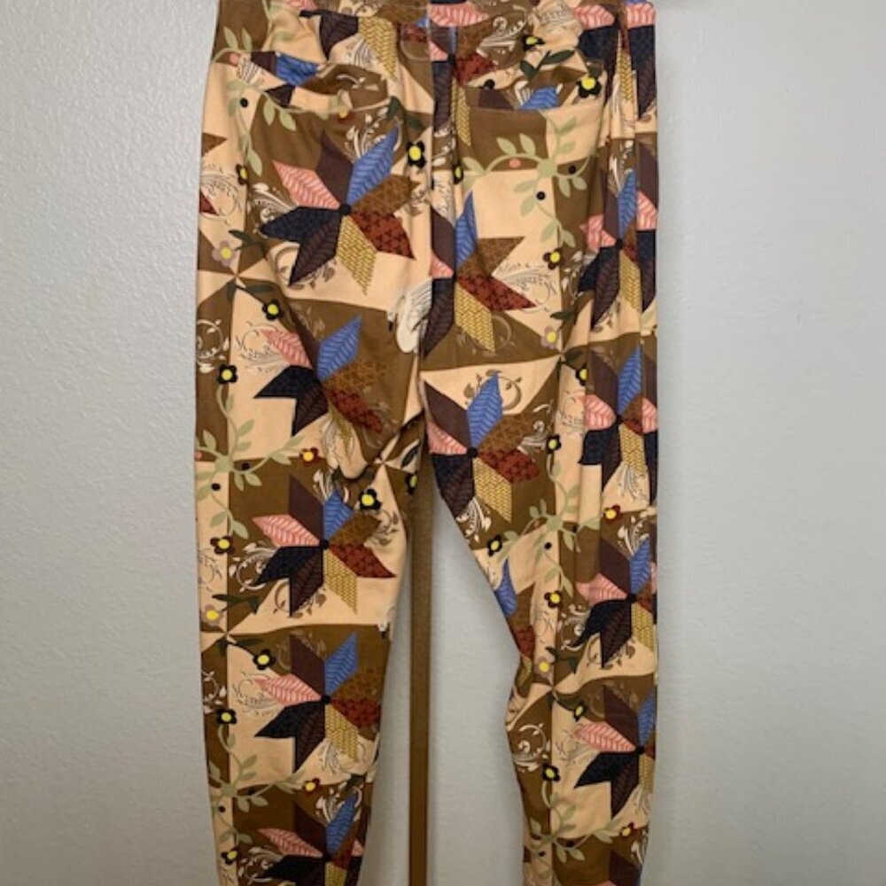 Price Drop! Well Known Studios Patchwork Joggers … - image 3